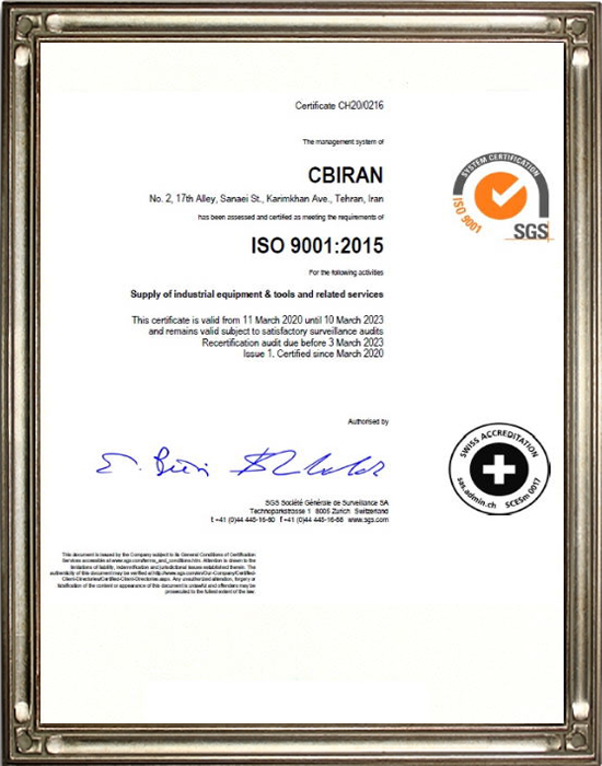 CBIRAN ISO 9001-2015